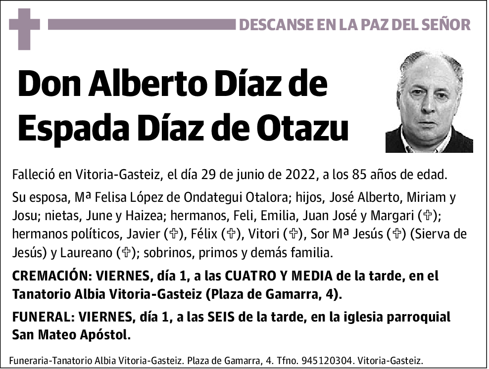 Alberto Díaz de Espada Díaz de Otazu