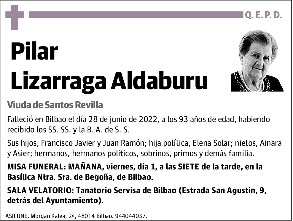 Pilar Lizarraga Aldaburu