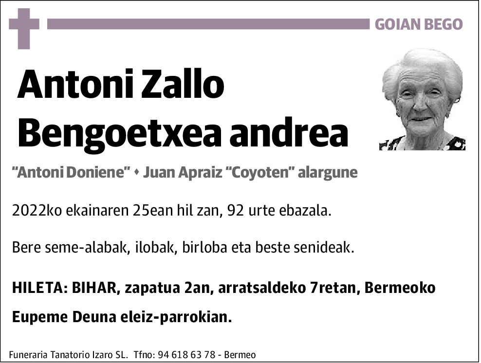 Antoni Zallo Bengoetxea