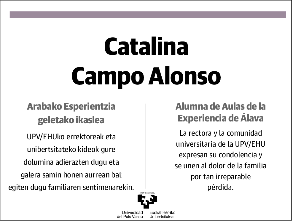 Catalina Campos Alonso