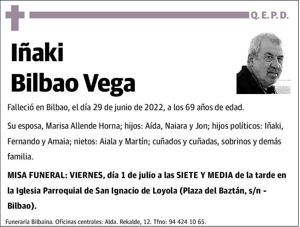 Iñáki Bilbao Vega