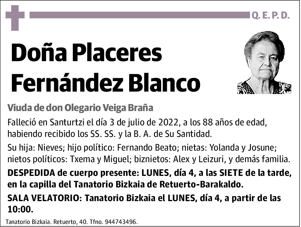 Placeres Fernández Blanco