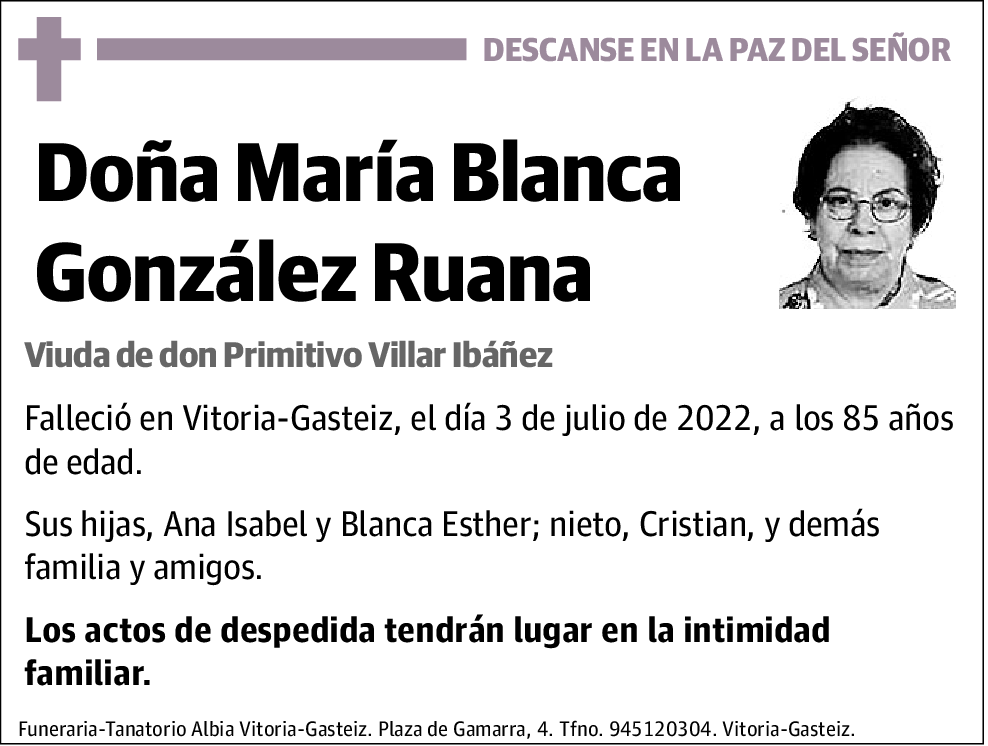 María Blanca González Ruana