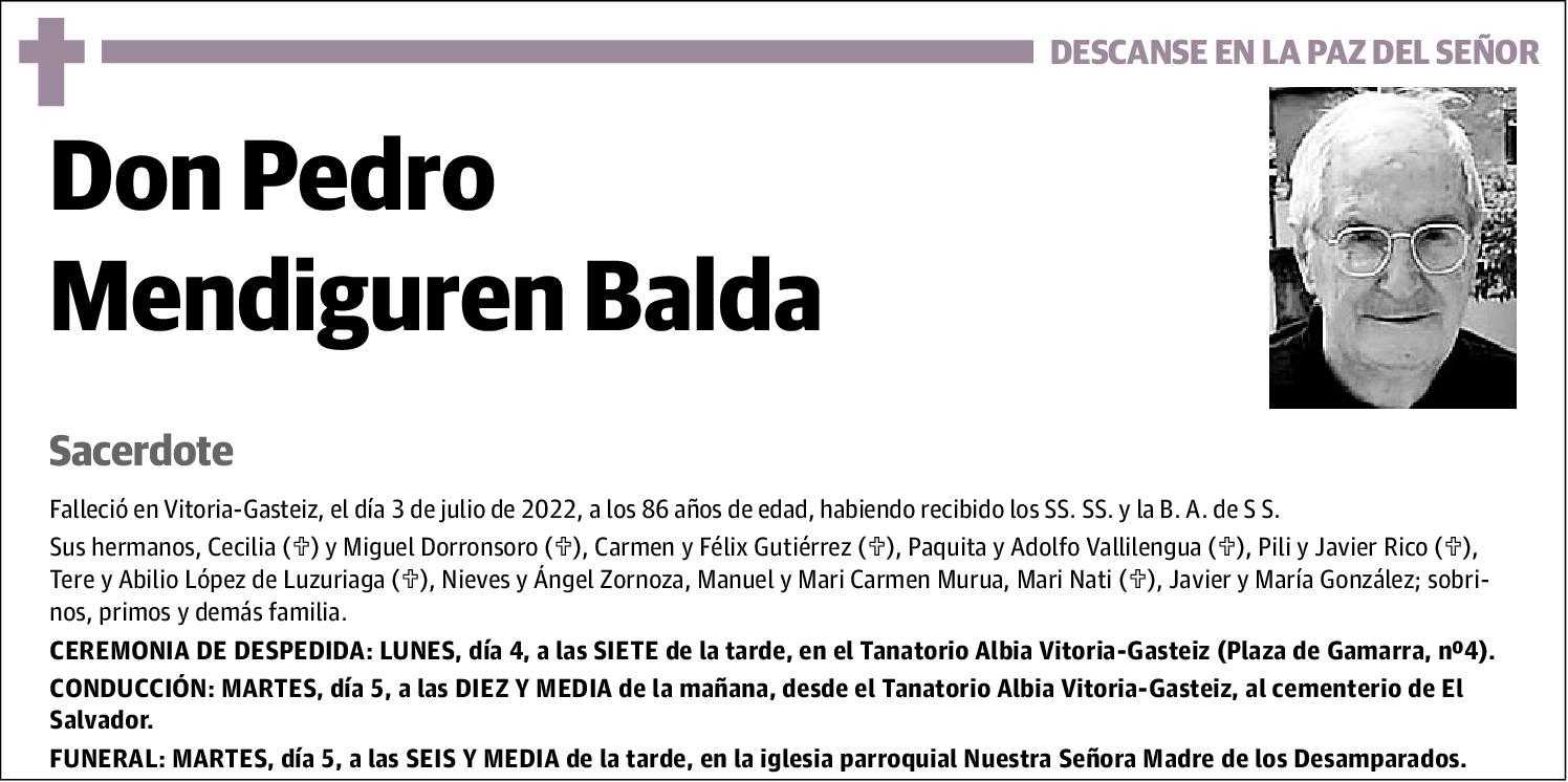 Pedro Mendiguren Blada