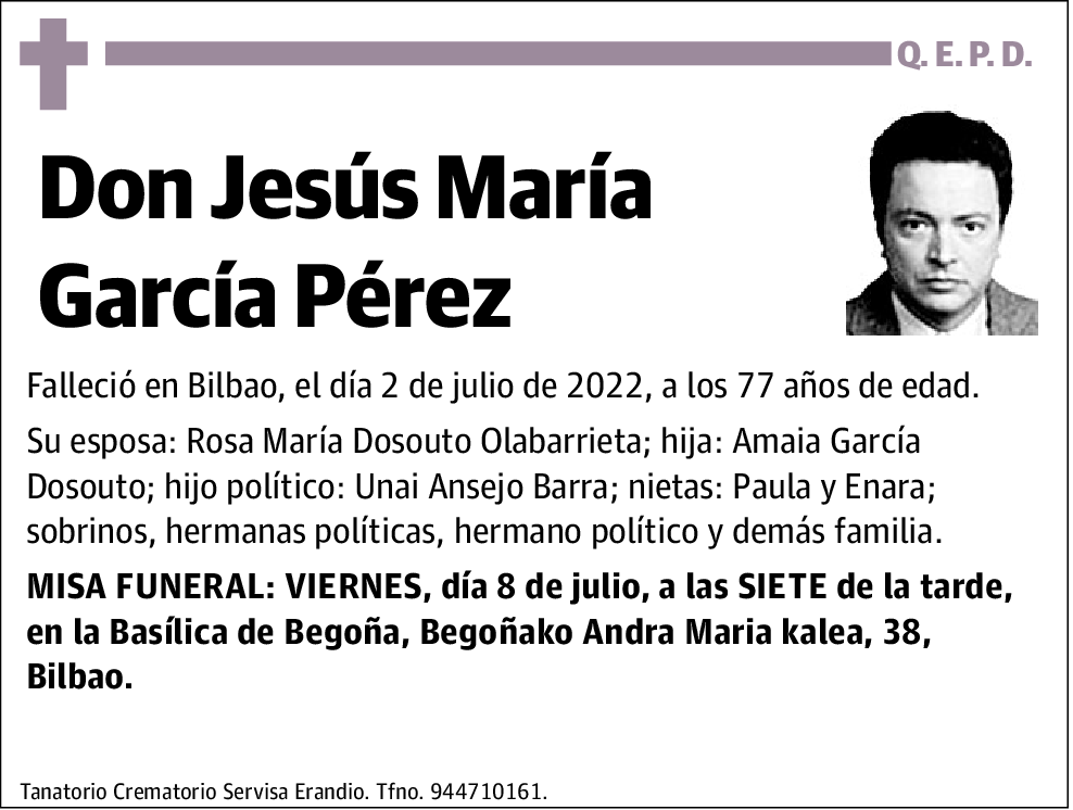 Jesús María García Pérez