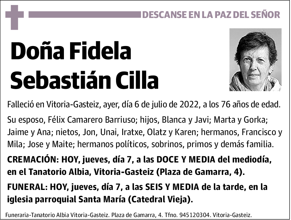 Fidela Sebastián Cilla