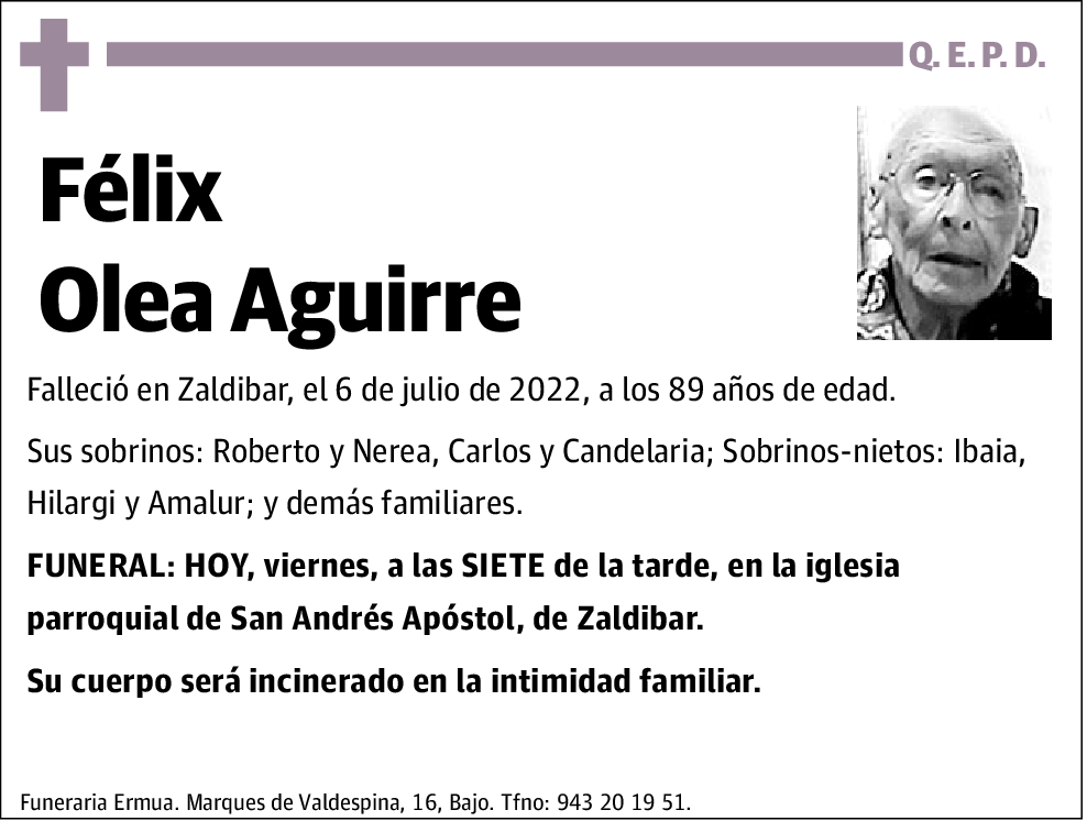 Félix Olea Aguirre