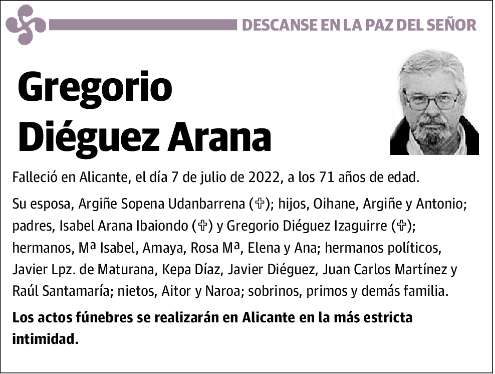 Gregorio Diéguez Arana