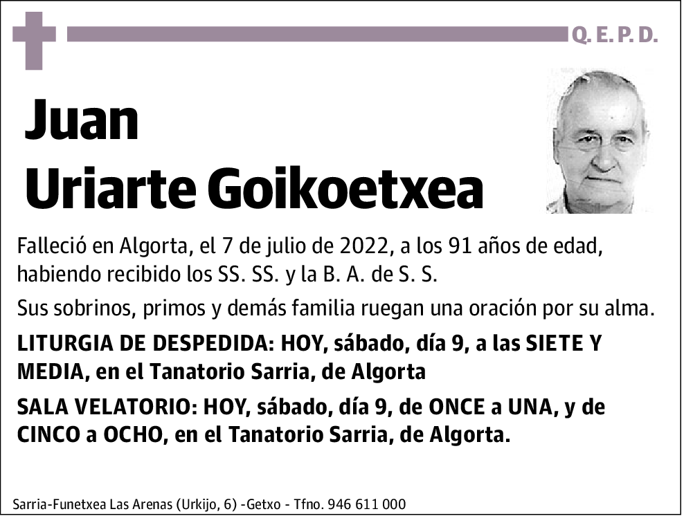 Juan Uriarte Goikoetxea