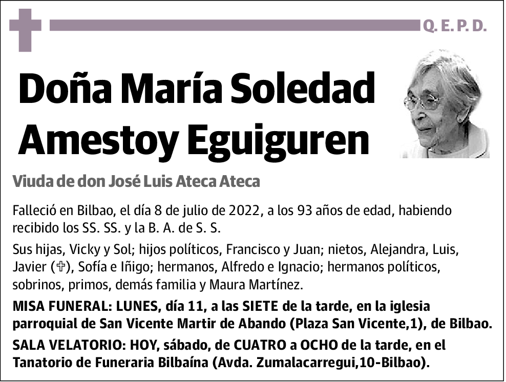 María Soledad Amestoy Eguiguren