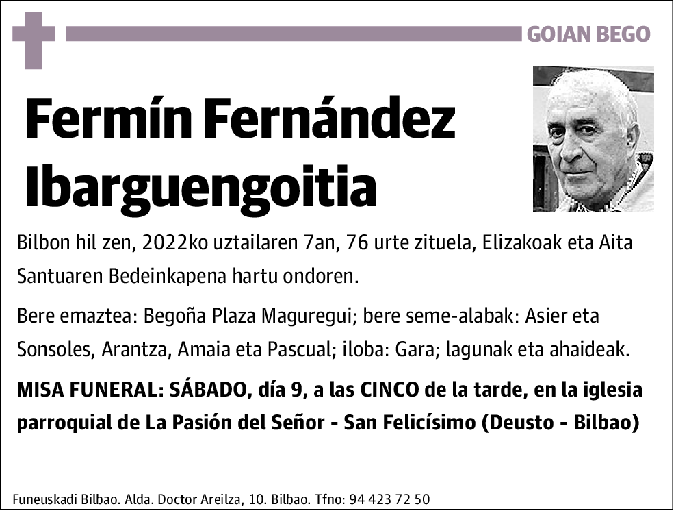 Fermín Fernández Ibarguengoitia