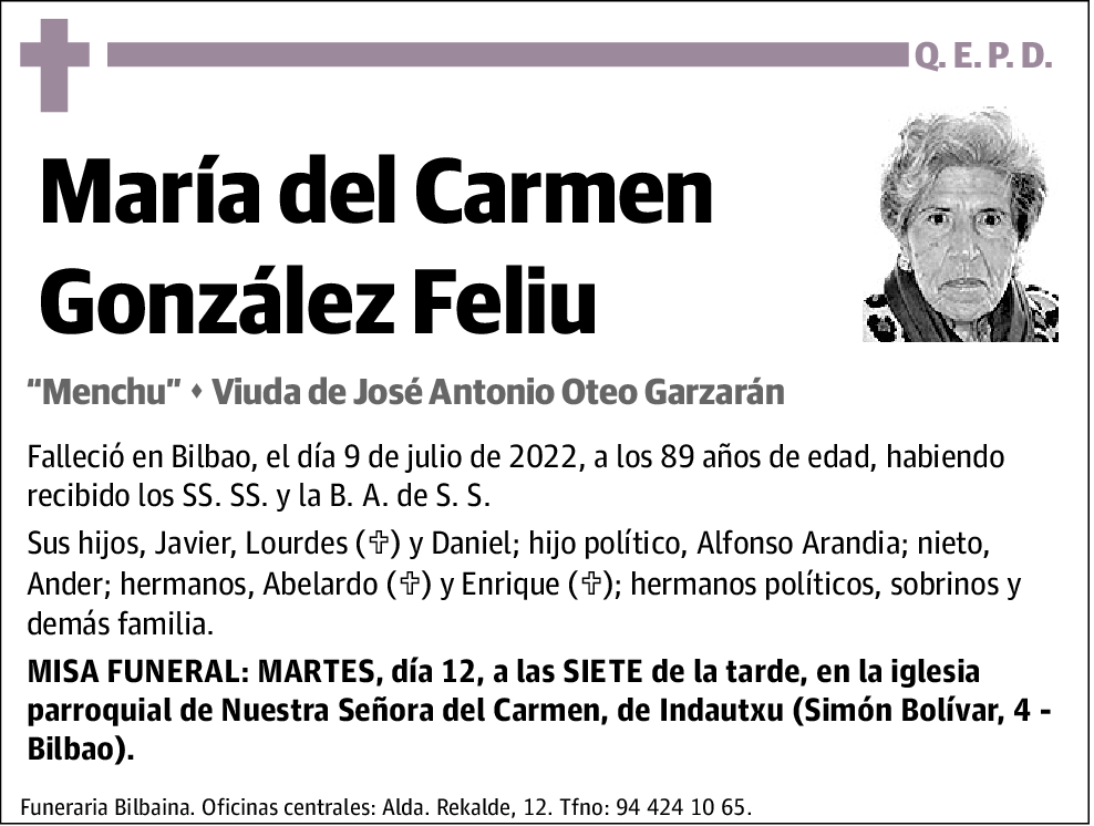 María del Carmen González Feliu