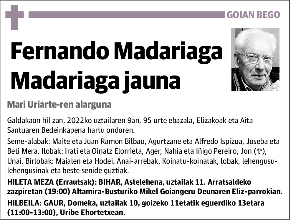 Fernando Madariaga Madariaga