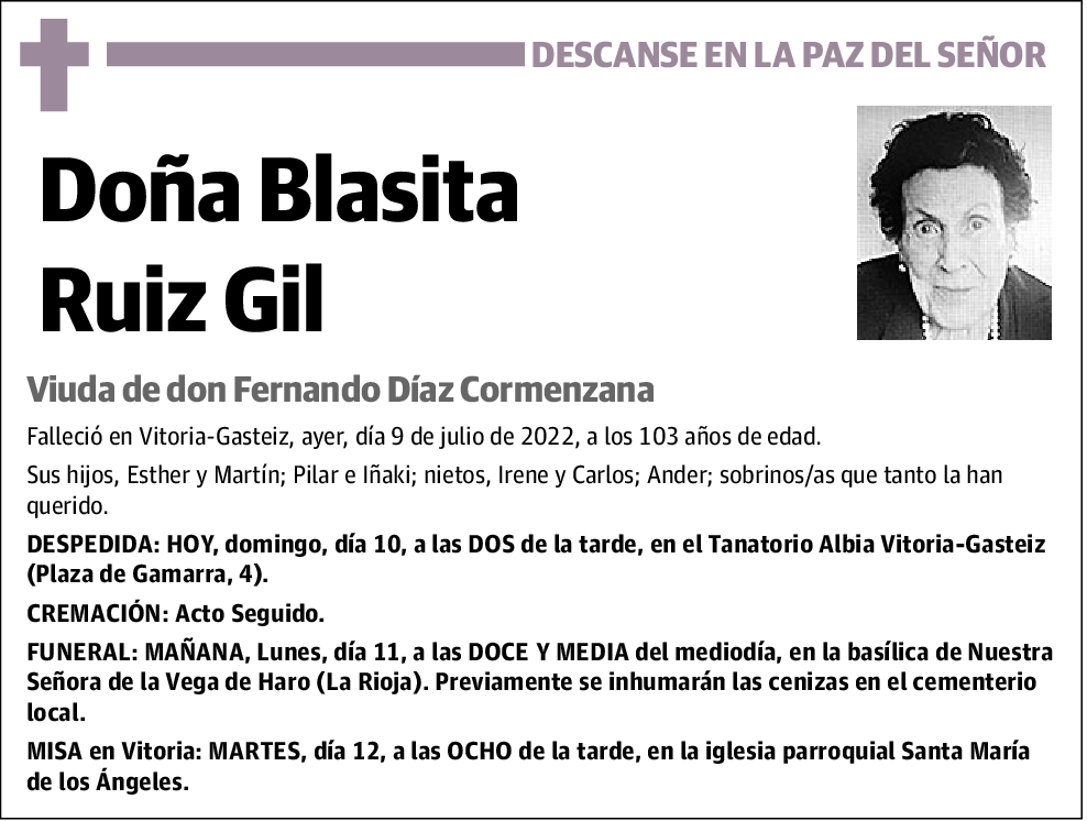 Blasita Ruiz Gil