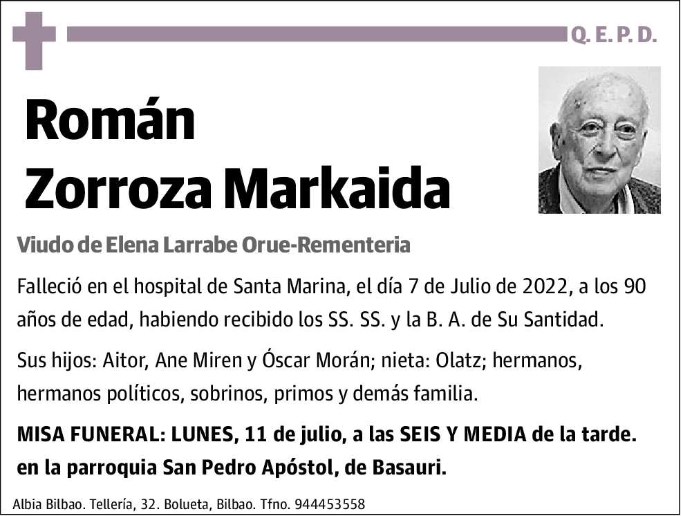 Román Zorroza Markaida