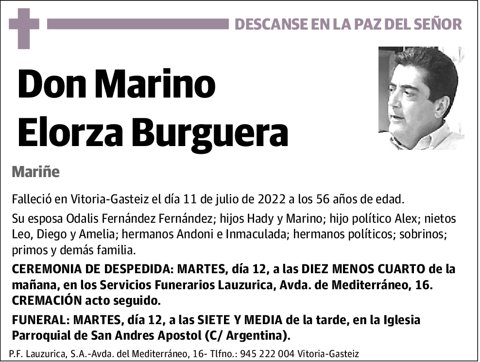 Marino Elorza Burguera