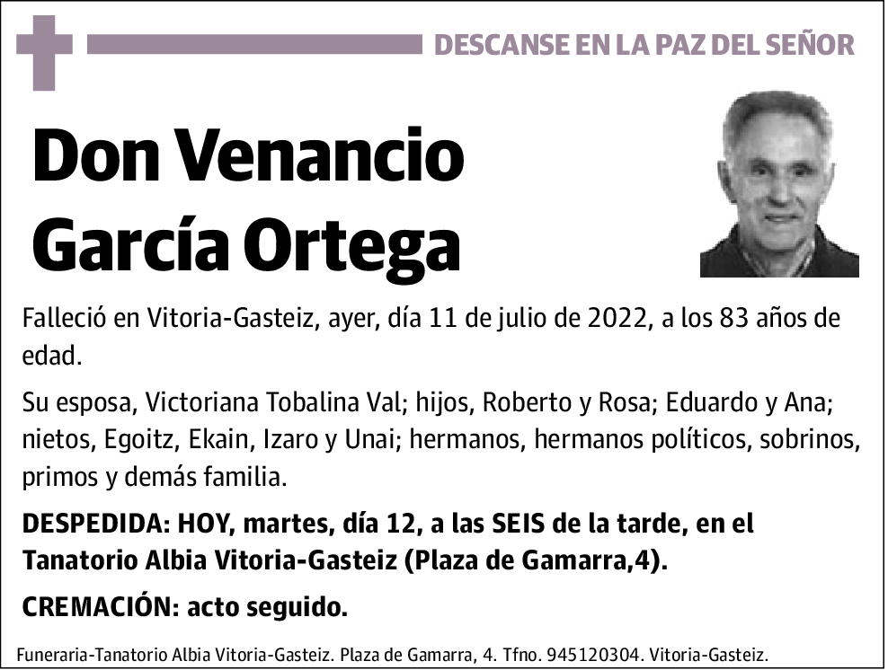 Venancio García Ortega