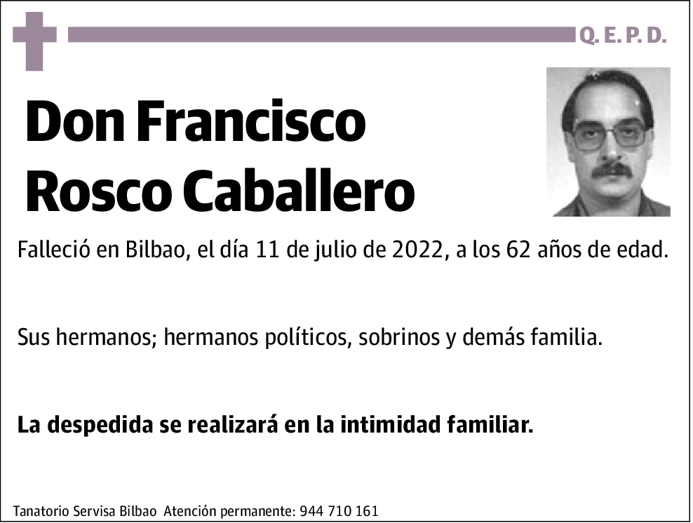 Francisco Rosco Caballero