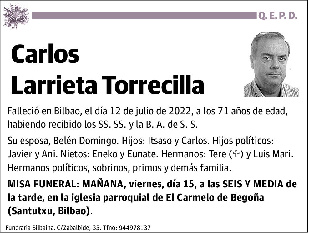 Carlos Larrieta Torrecilla