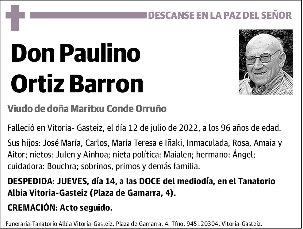 Paulino Ortiz Barron