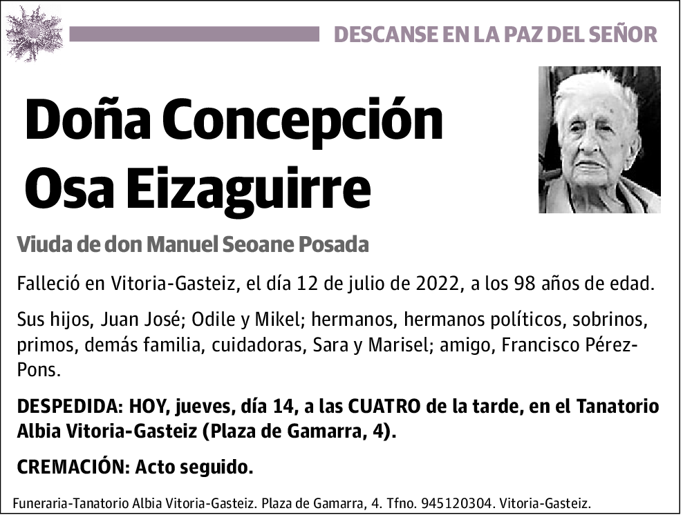 Concepción Osa Eizaguirre