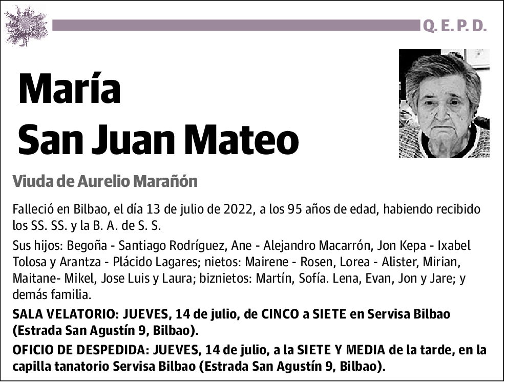 María San Juan Mateo