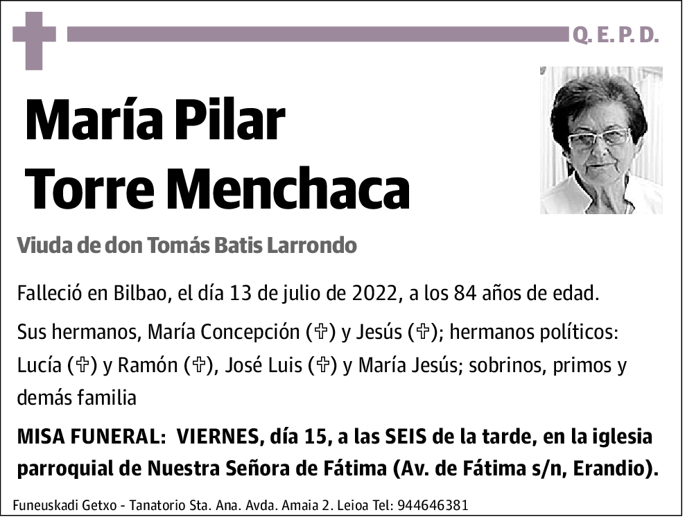 María Pilar Torre Menchaca