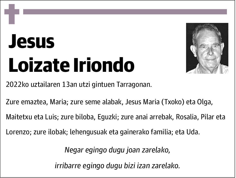 Jesus Loizate Iriondo