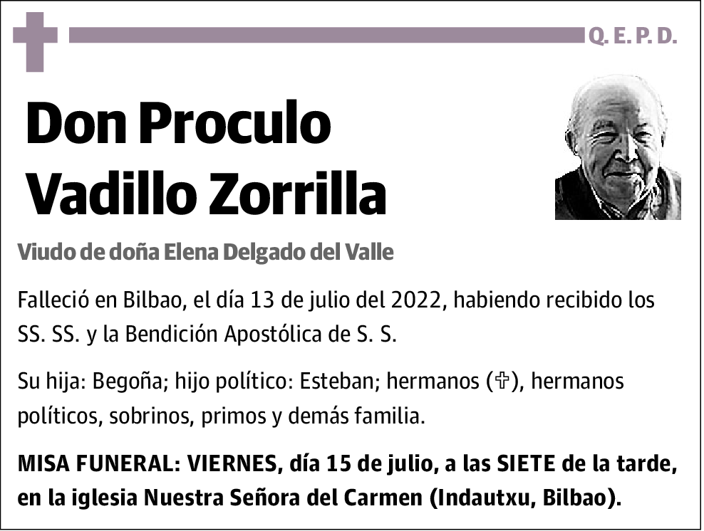 Proculo Vadillo Zorrilla