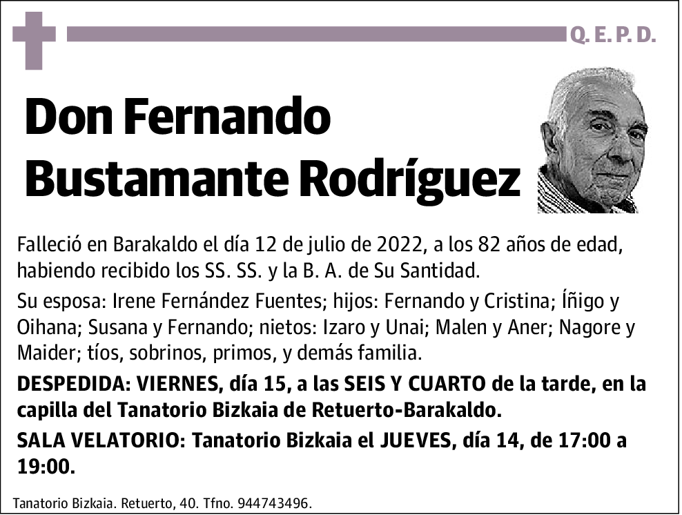 Fernando Bustamante Rodríguez