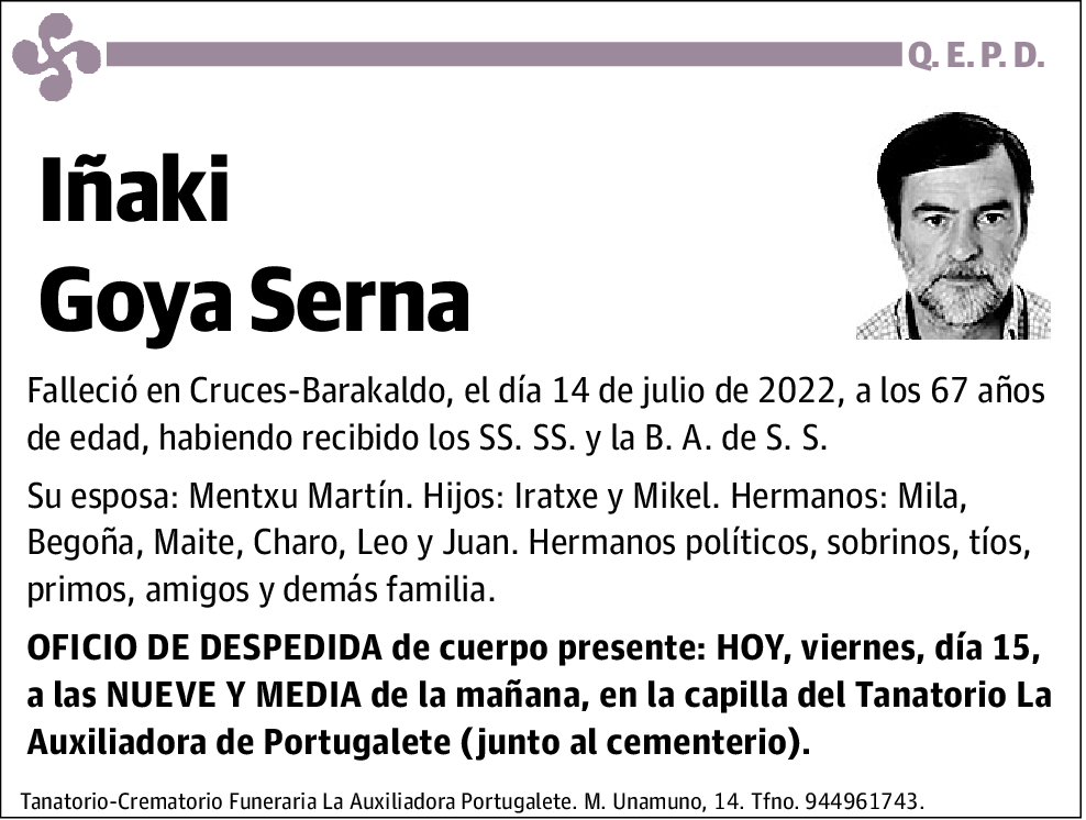 Iñaki Goya Serna