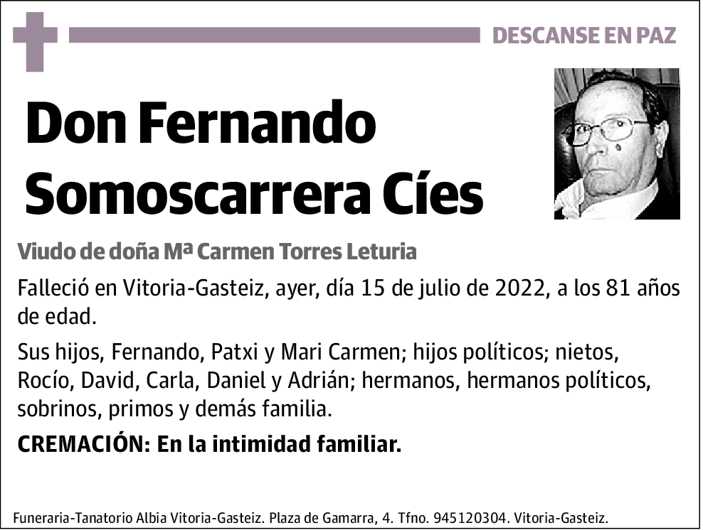 Fernando Somoscarrera Cíes