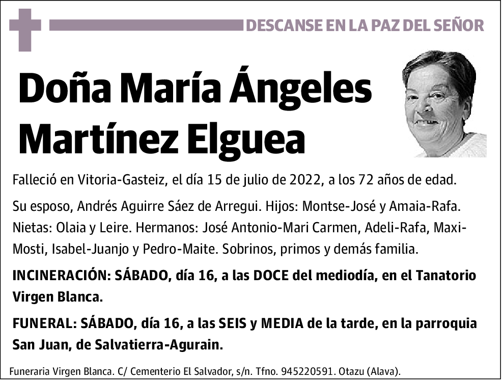 María Ángeles Martínez Elguea