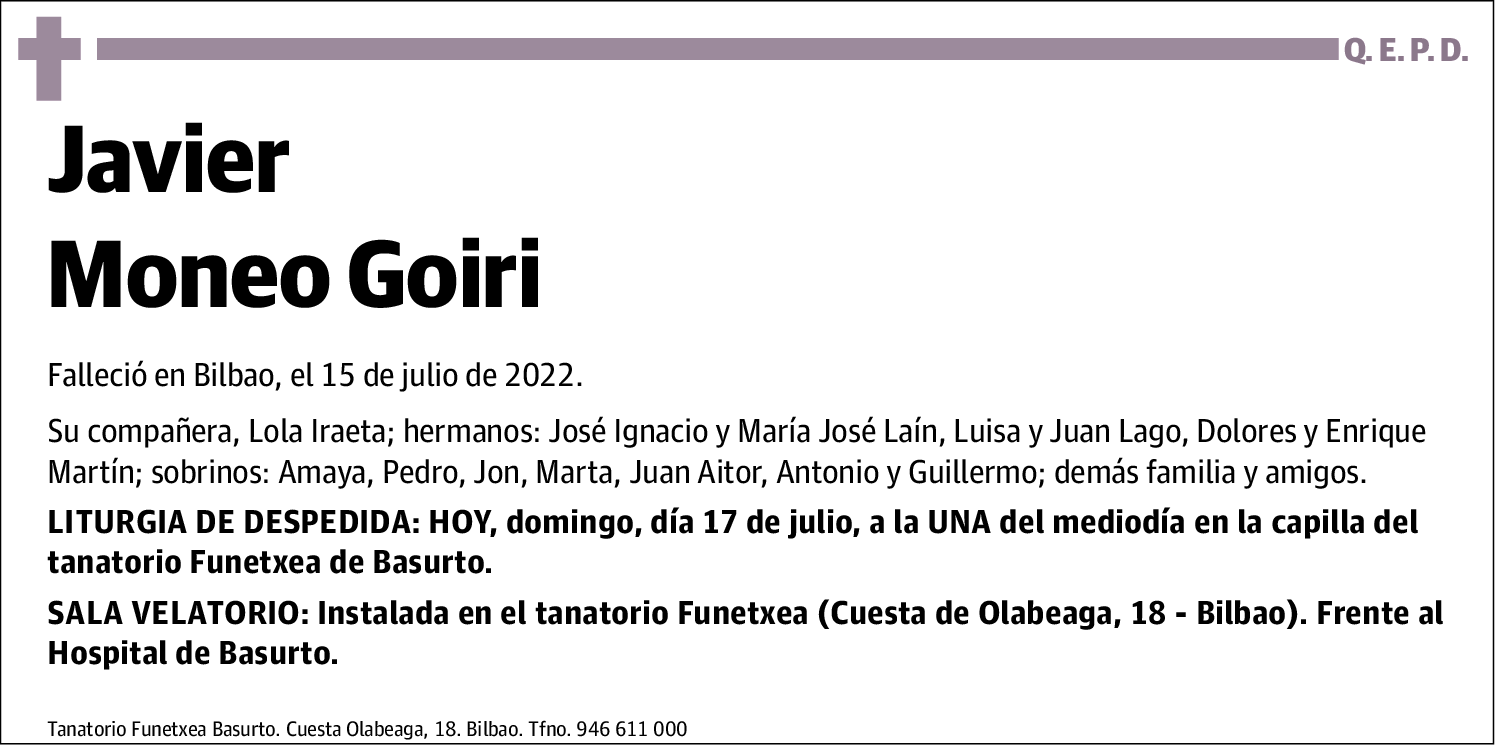 Javier Moneo Goiri