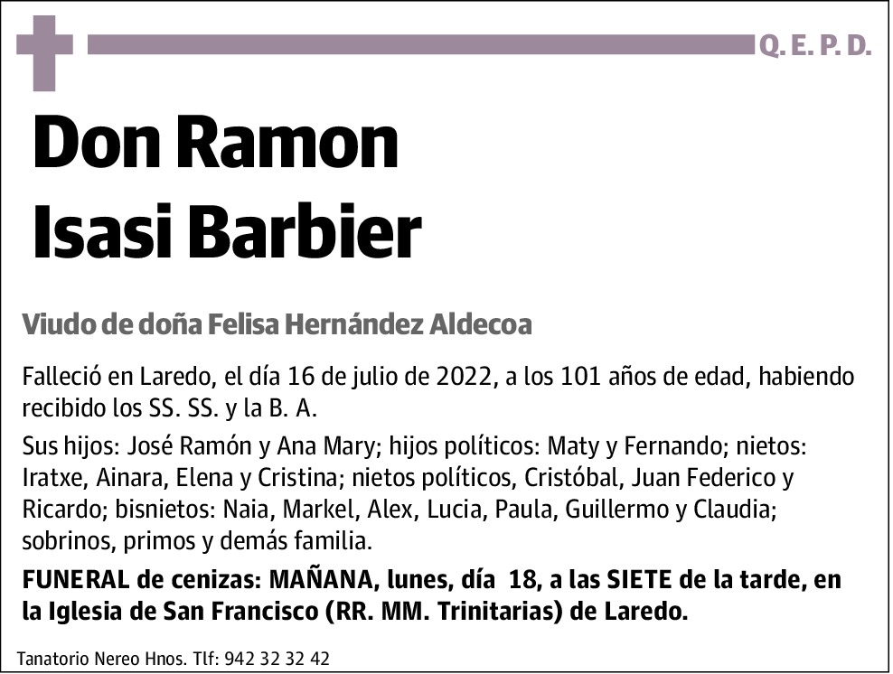 Ramon Isasi Barbier