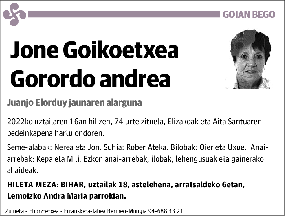 Jone Goikoetxea Gorordo