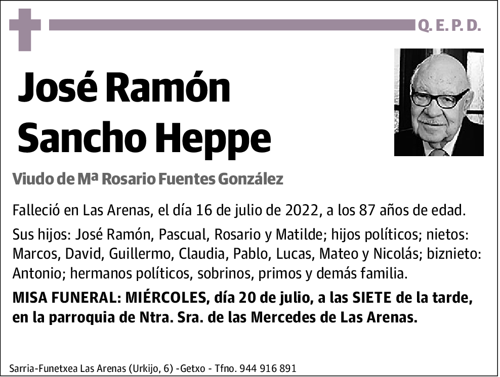 José Ramón Sancho Heppe