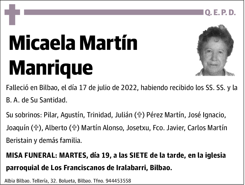 Micaela Martín Manrique