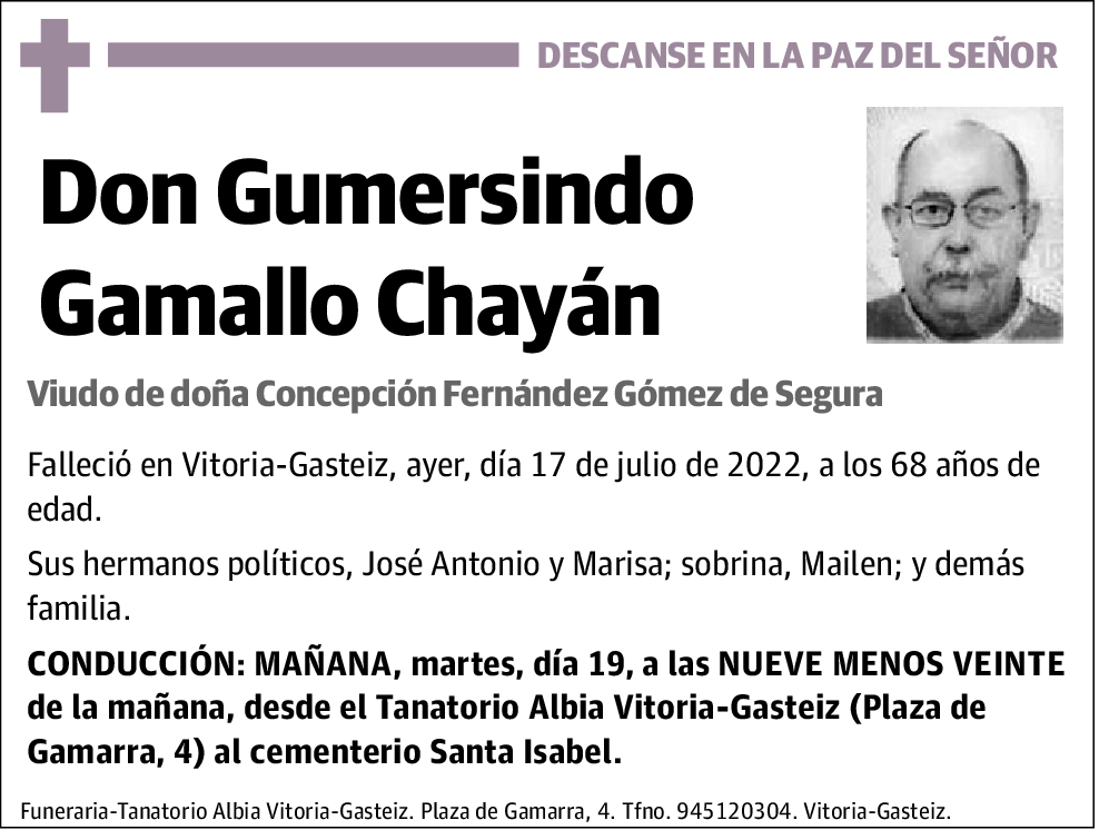 Gumersindo Gamallo Chayán