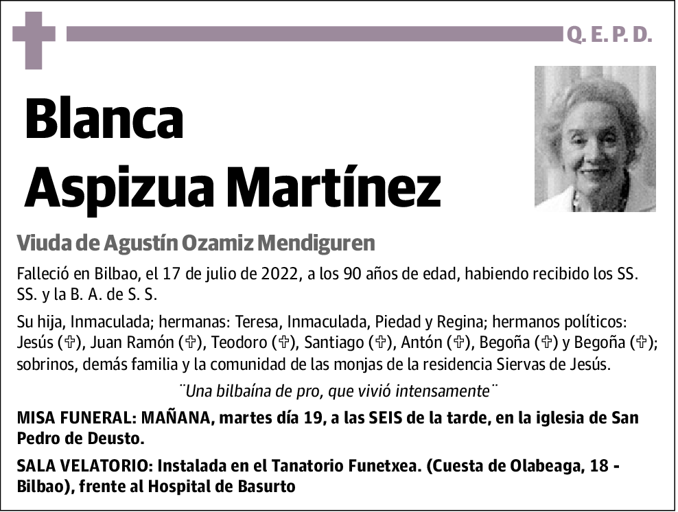 Blanca Aspizua Martínez