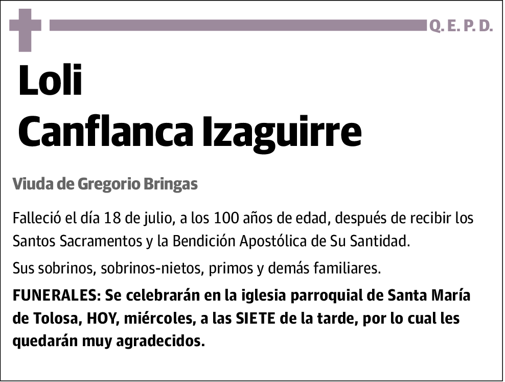 Loli Canflanca Izaguirre