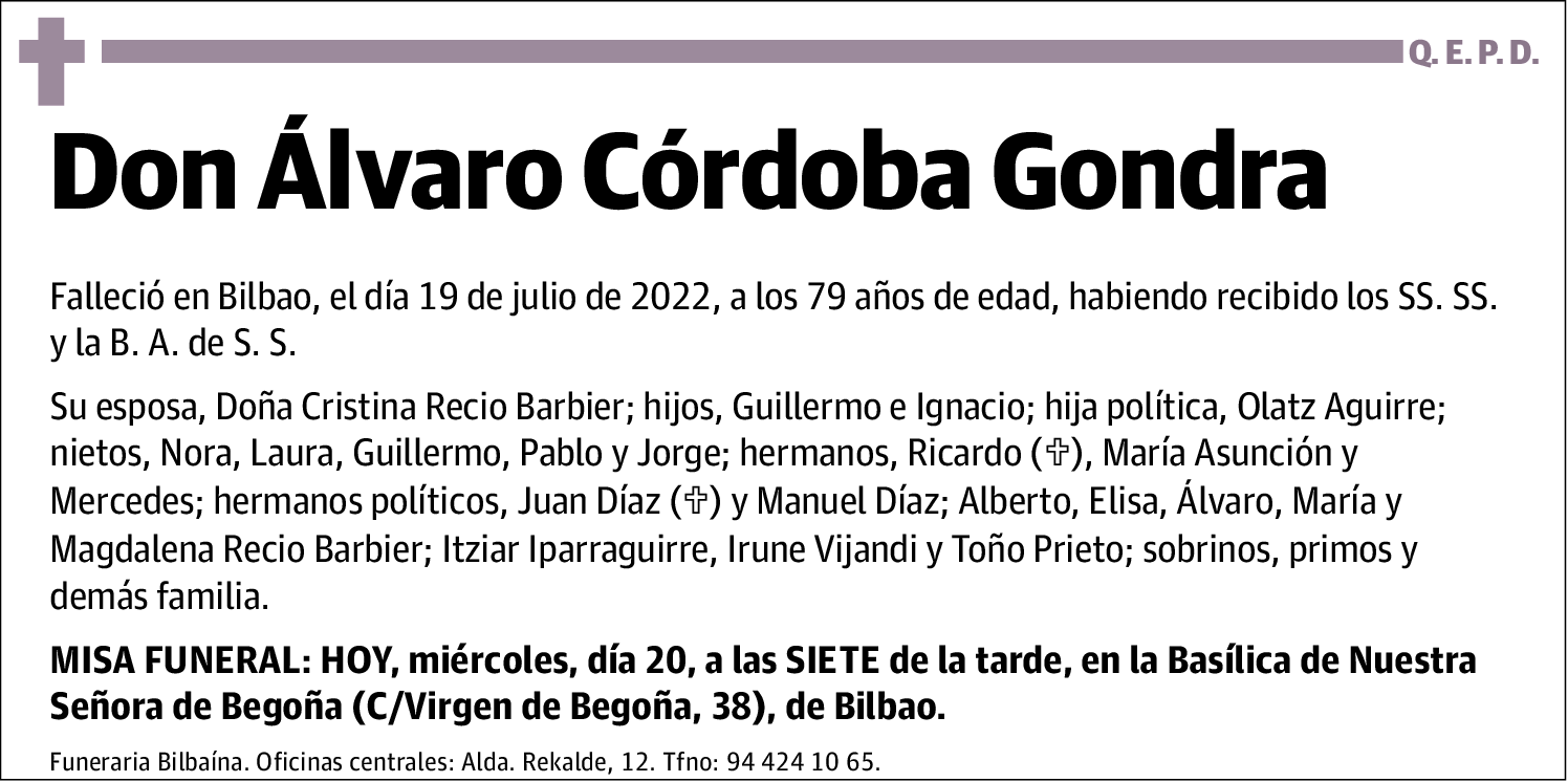 Álvaro Córdoba Gondra