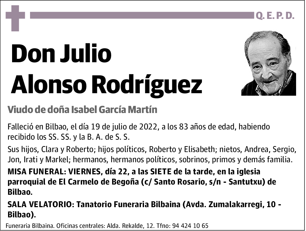 Julio Alonso Rodríguez