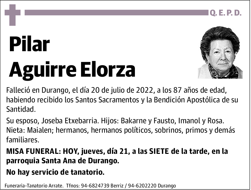 Pilar Aguirre Elorza