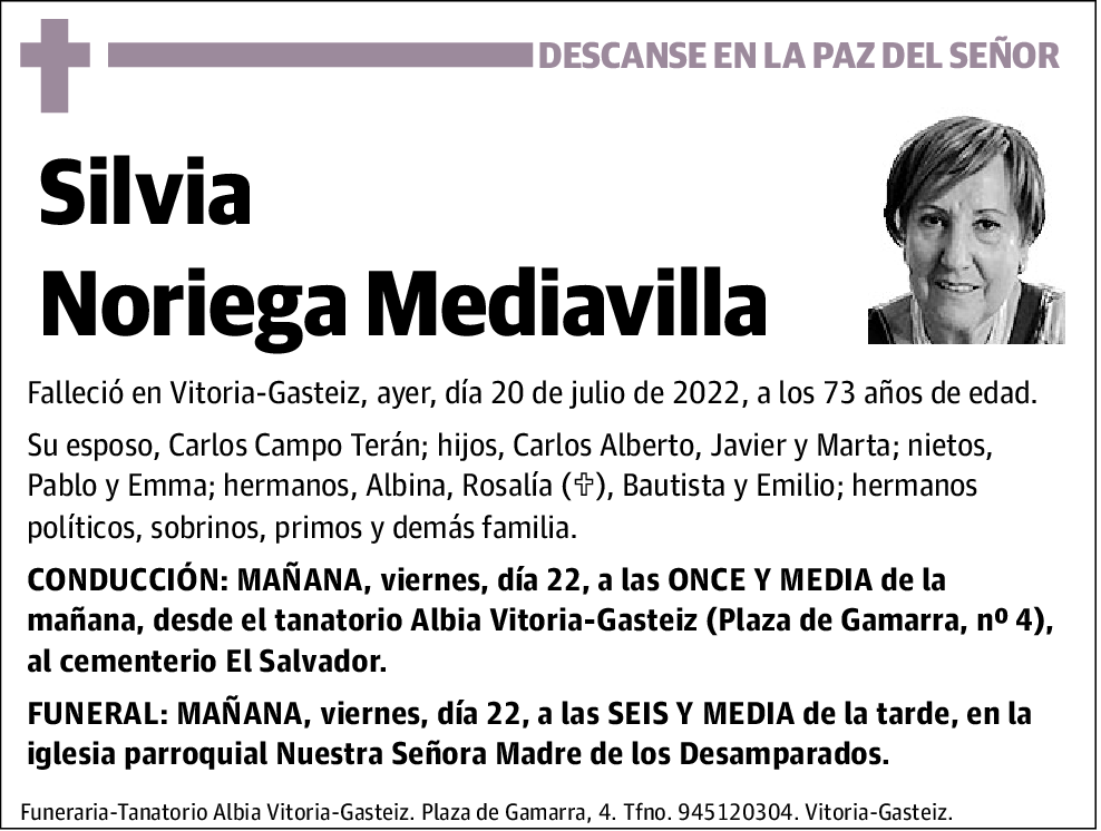 Silvia Noriega Mediavilla