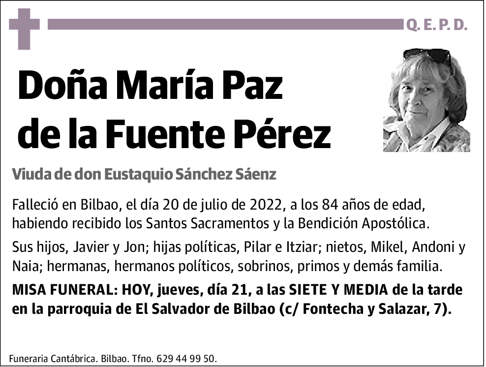 María Paz de la Fuente Pérez