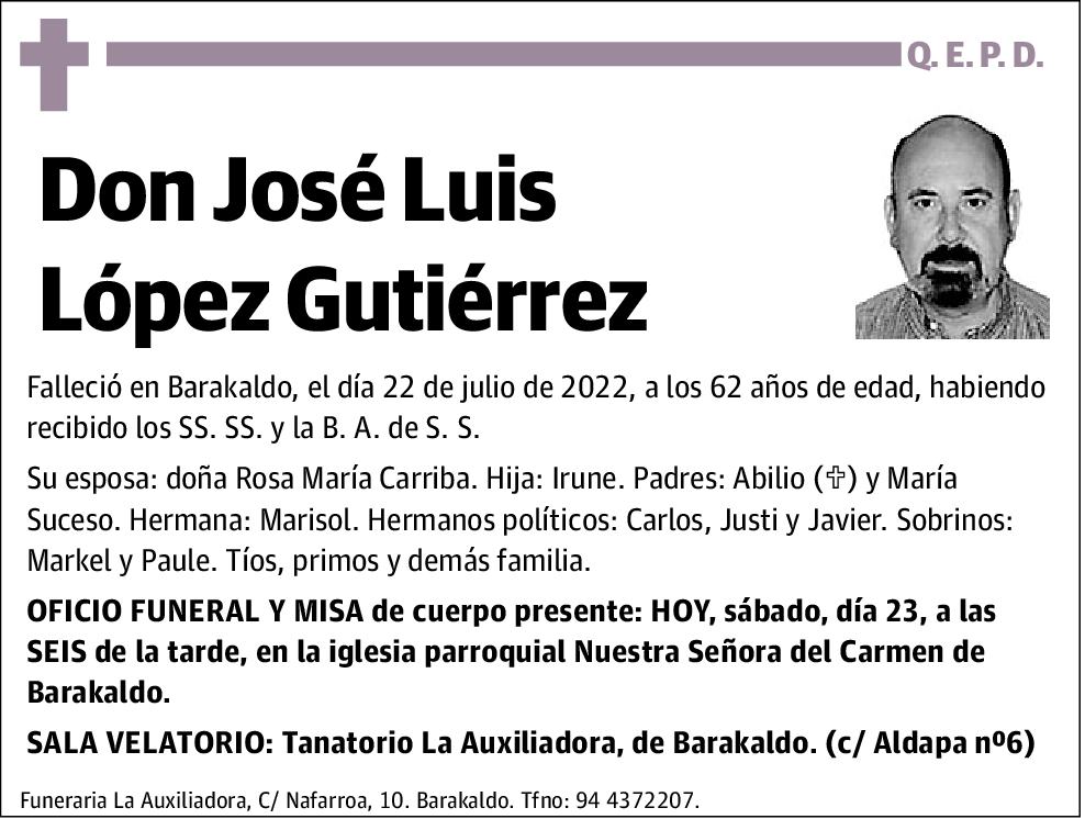 José Luis López Gutiérrez