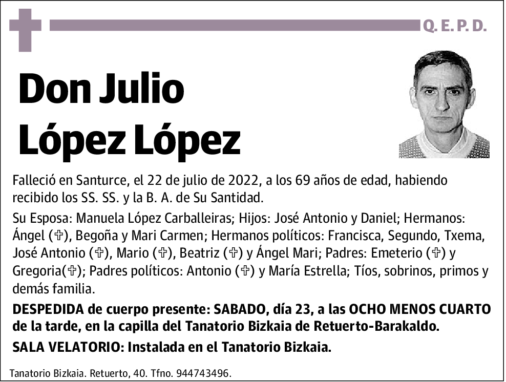 Julio López López