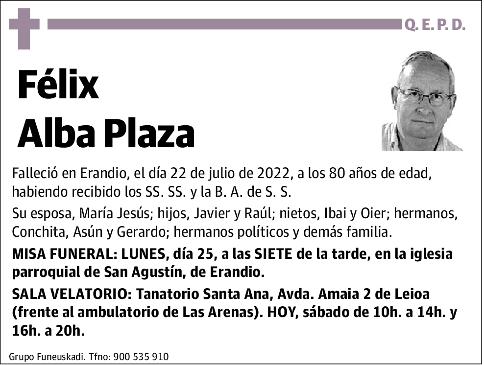 Félix Alba Plaza