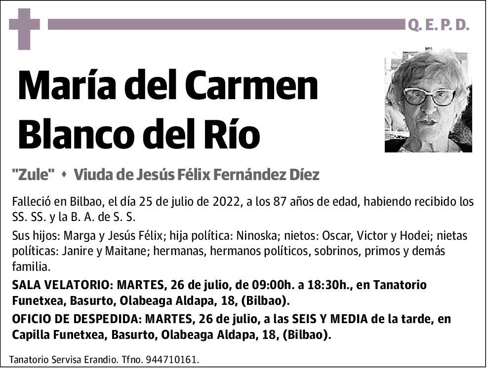 María del Carmen Blanco del Río